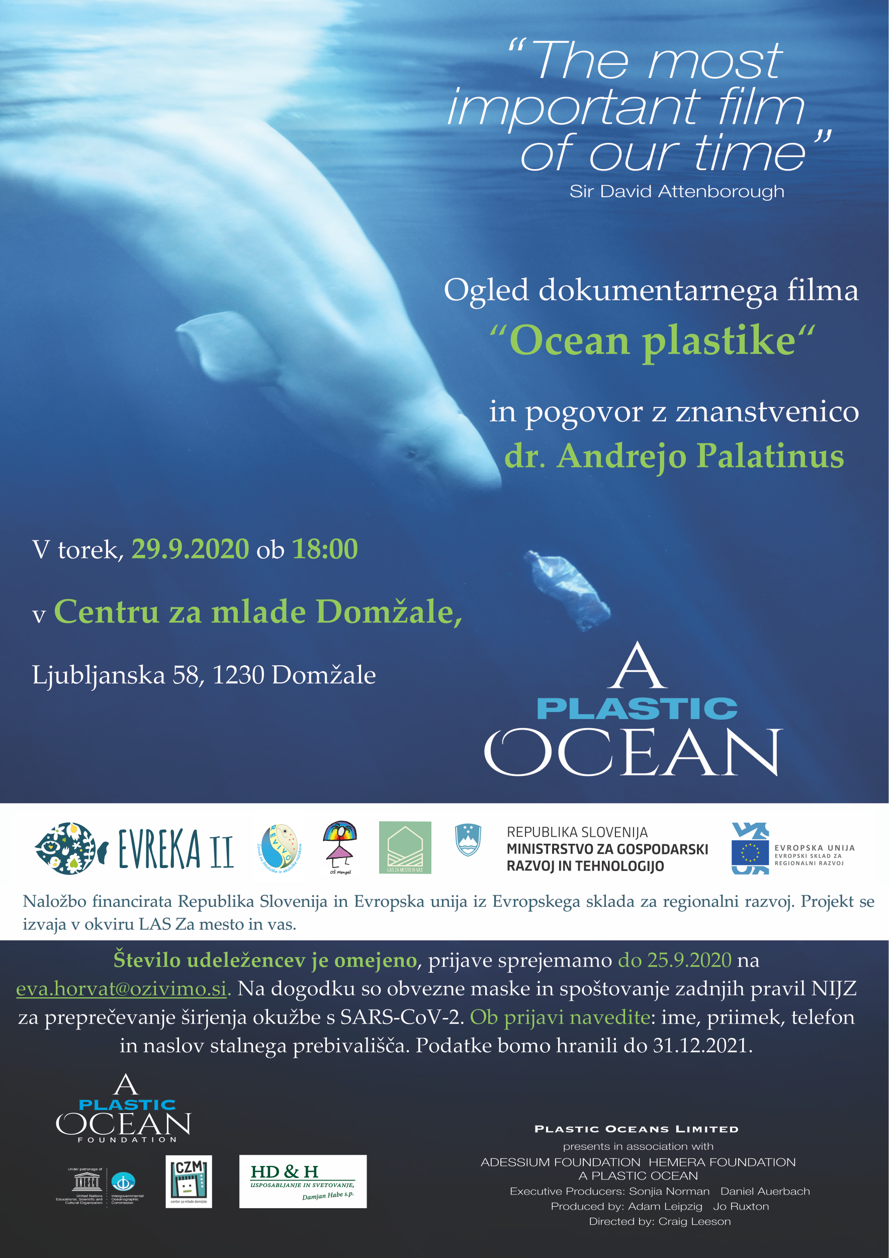 Plakat Ocean plastike